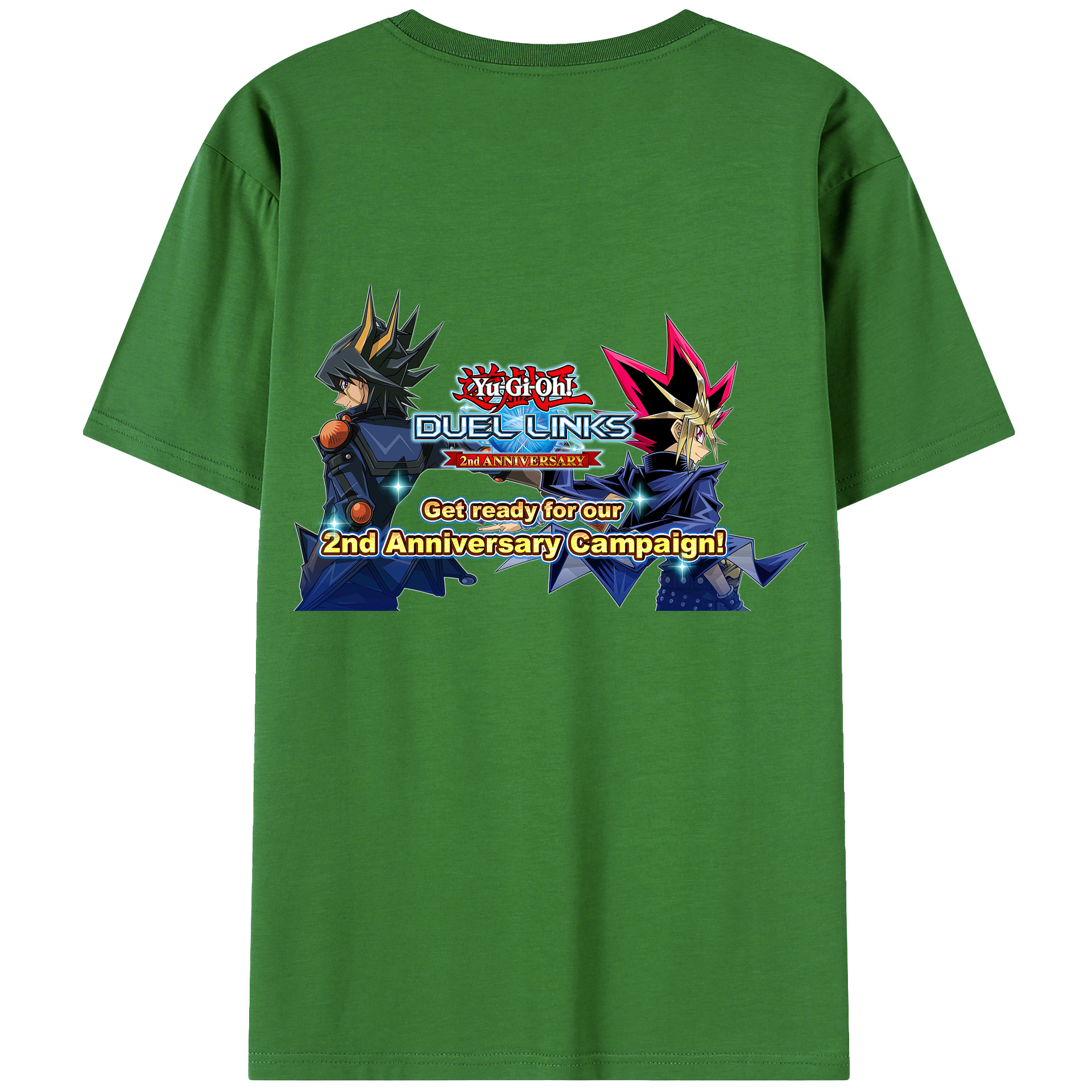 （画像用） 遊☆戯☆王 Yu-Gi-Oh! レディース半袖Tシャツ(バックプリント)